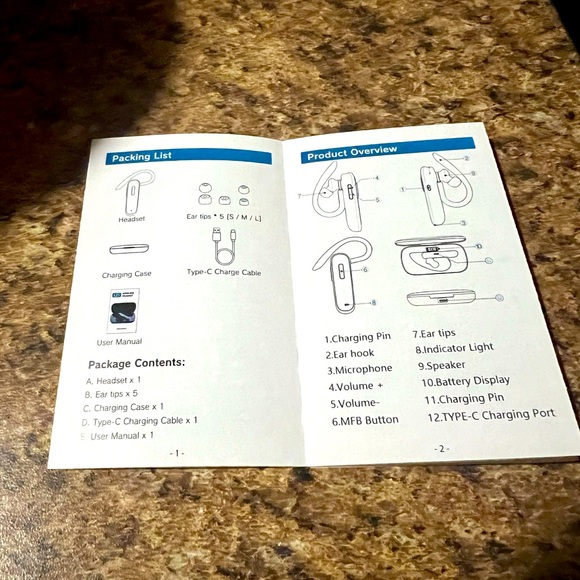 Wireless headset - Picture 2 of 5